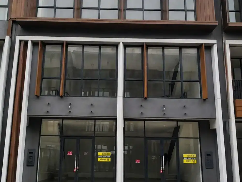 Disewakan Ruko West Village BSD 3 Lantai – 2 Unit Gandeng Lokasi Ramai