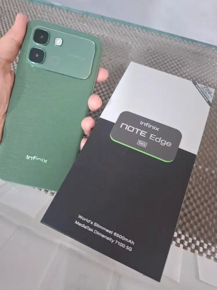 Infinix Note Edge ram 8/256 fulset
