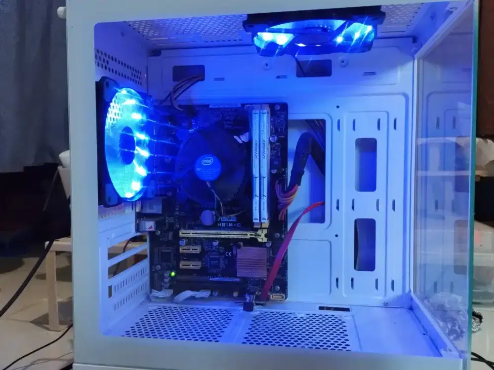 CPU, monitor, keyboard, mouse, speaker