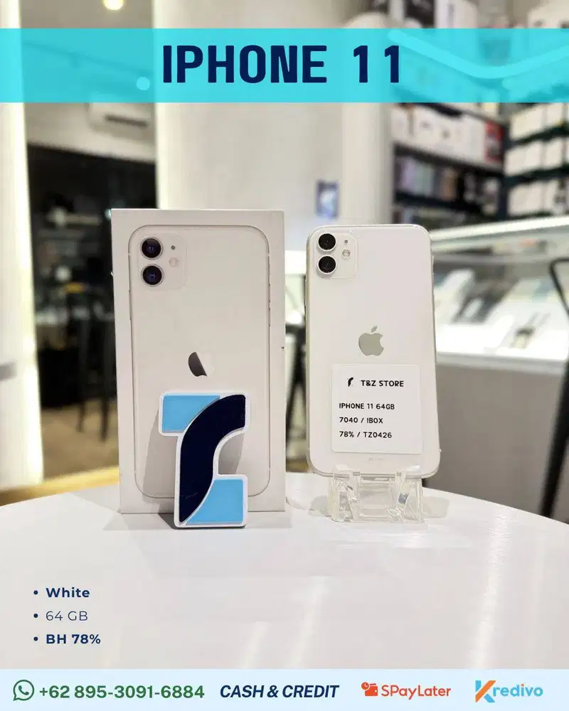 IPHONE 11 64GB - WHITE