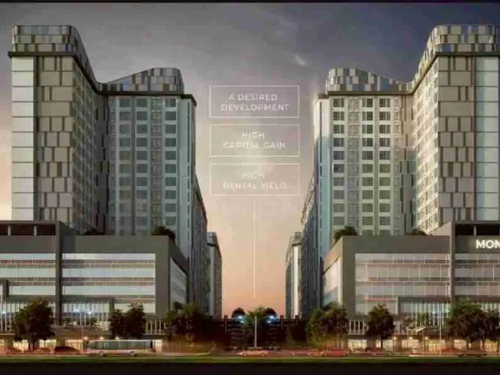 Dijual Murah Apartment 2 Bedroom di Monde City, Bengkong