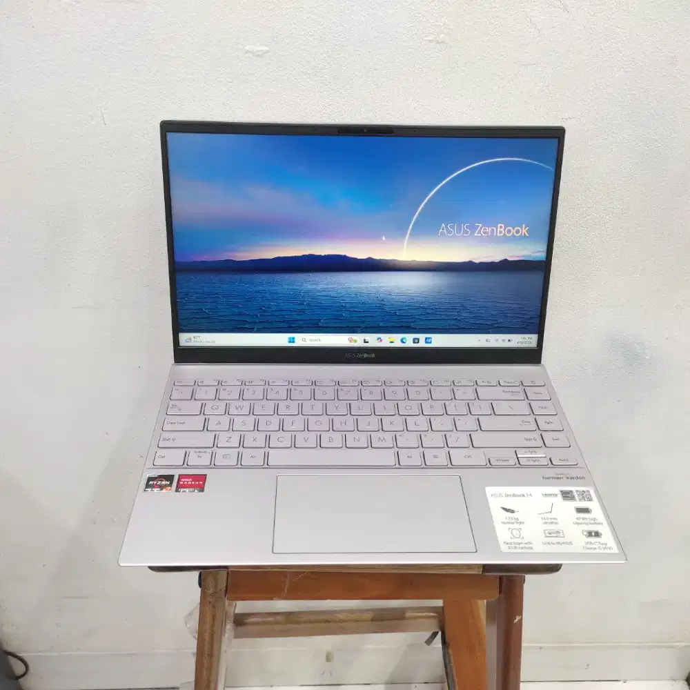 ASUS Zenbook 14 UM425IA Ryzen 7 4700U RAM 16GB SSD 512GB Lilac Mist