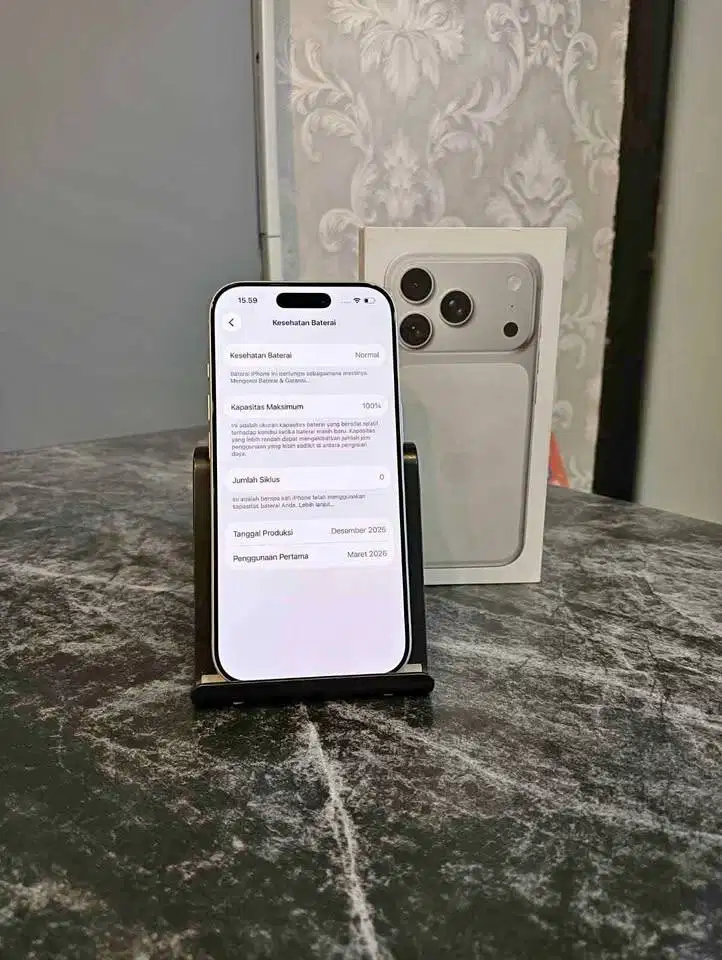 iPhone 17 Pro 512 Silver Garansi On Panjang Mulus