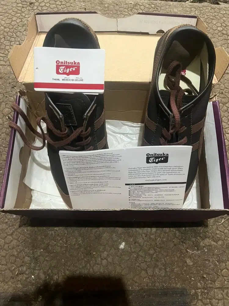 Onitsuka Tiger Mexico 66 Deluxe Brown Leather