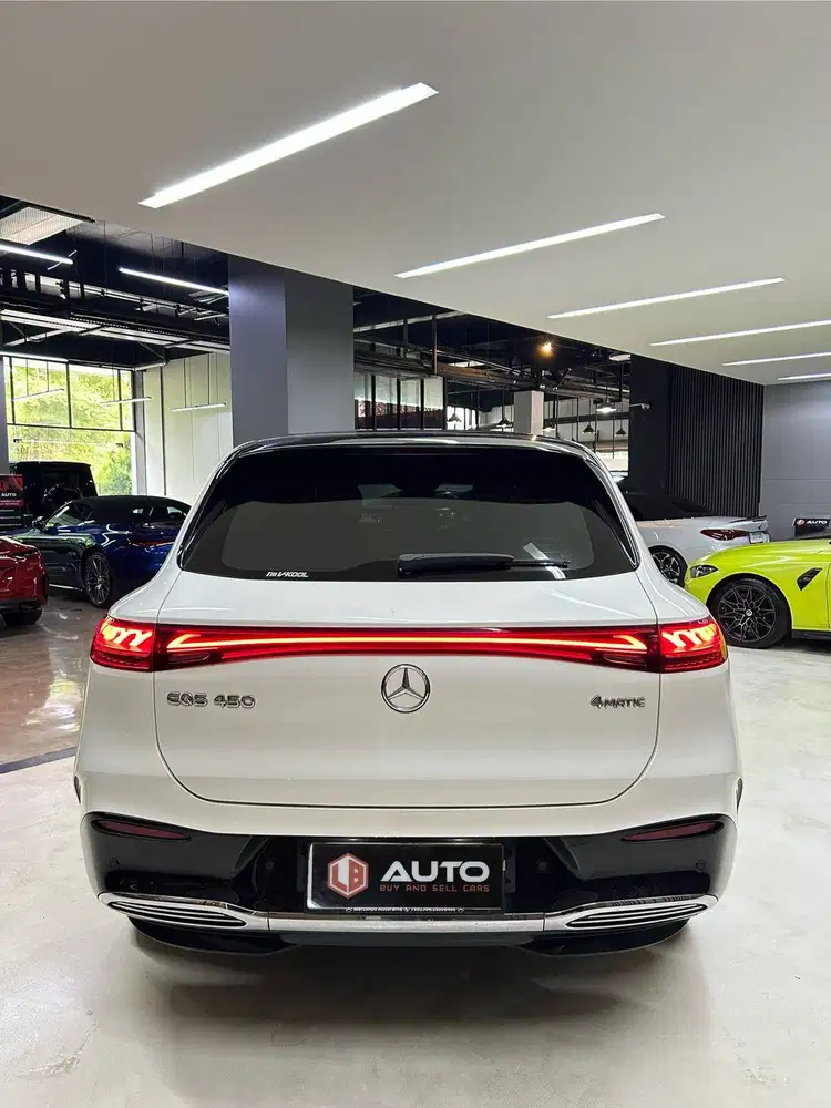 Mercedes-Benz EQS450 AMG SUV 2024 Putih B264YYY Km22rb Mercy Nik 2023
