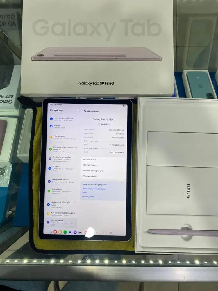 Tab Samsung S9FE Wifi Cell 6/128 Murah