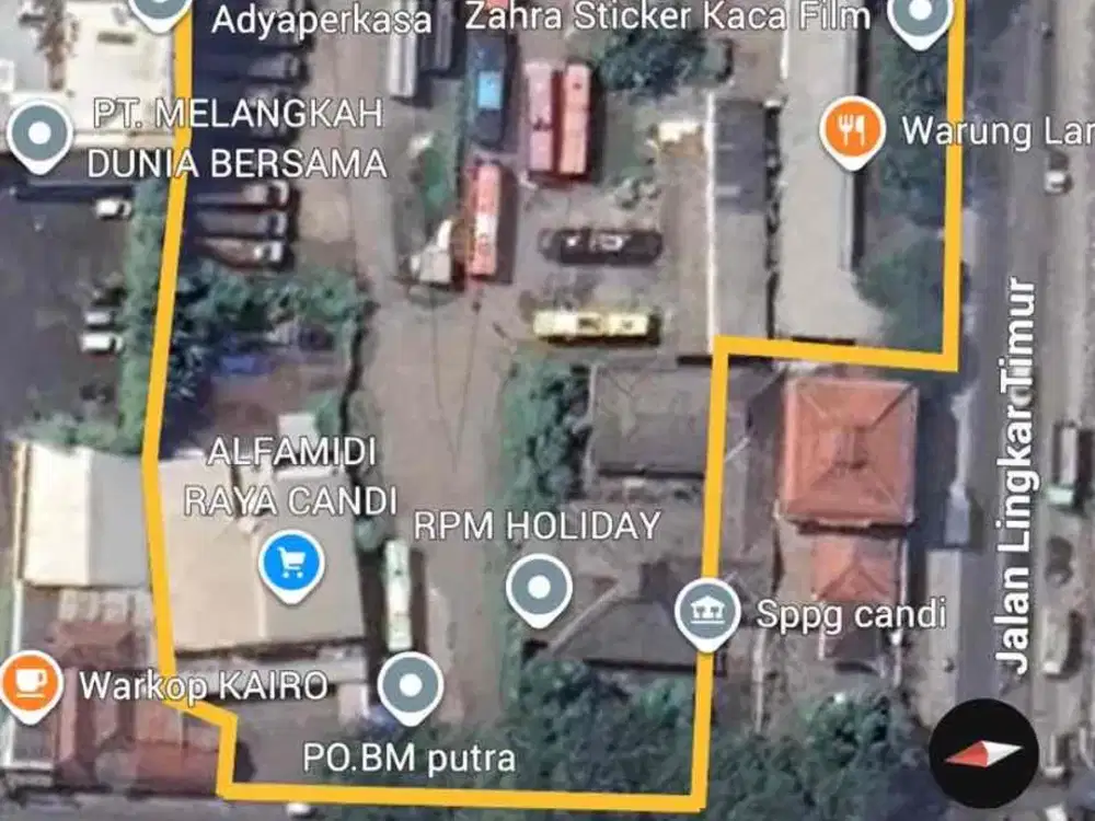 Dijual Tanah di Raya Candi Sidoarjo