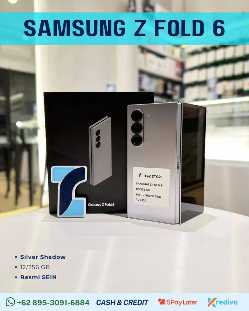 SAMSUNG Z FOLD 6 12/256 GB - SILVER