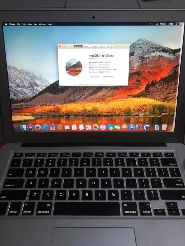 MACBOOK AIR 2015 4GB/128GB