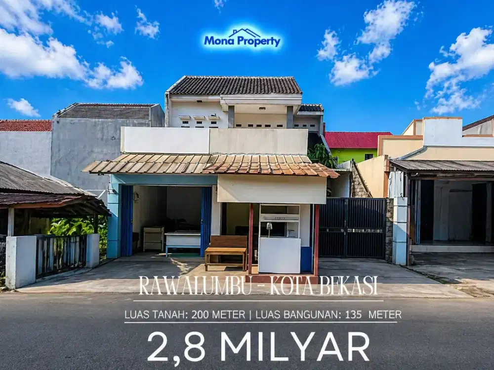 dijual rumah di rawa lumbu