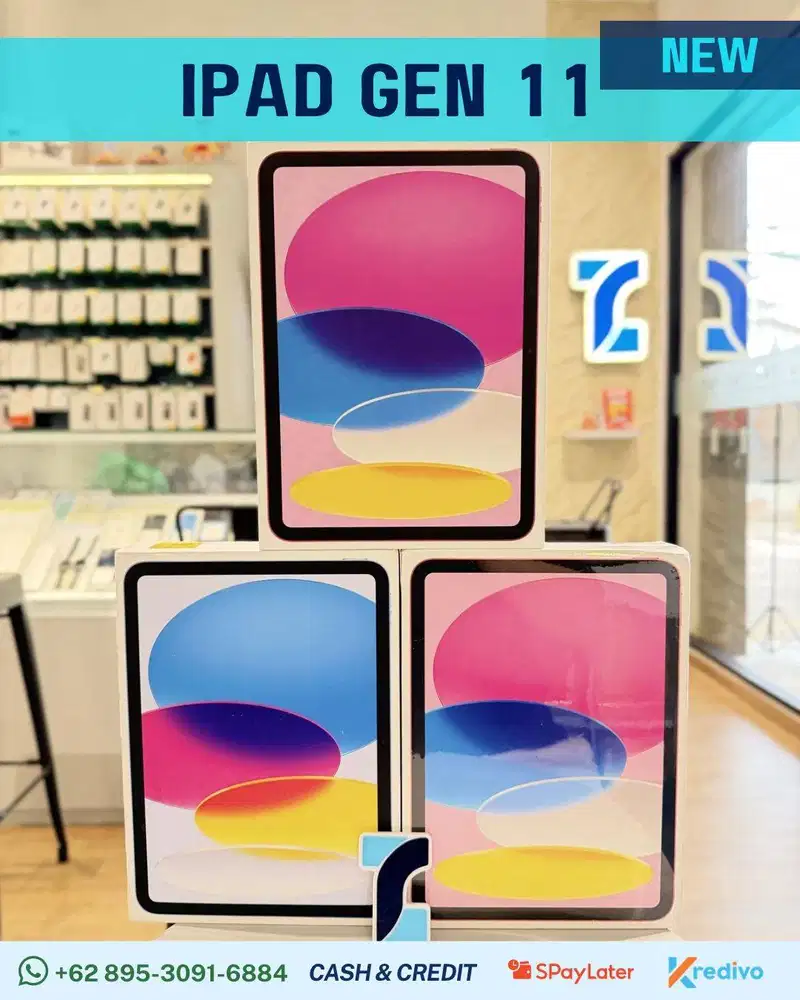 IPAD 11 128GB - NEW SEGEL