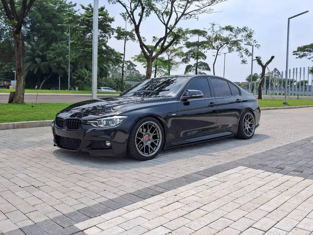 2017 BMW F30 320i 2016 SPORT LCI 2018 HITAM FULL MODS HITAM ANTIK