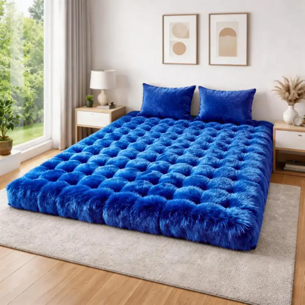 Kasur Gender Premium Jumbo Realpick Ukuran 200x180x18 cm Set Bantal 2