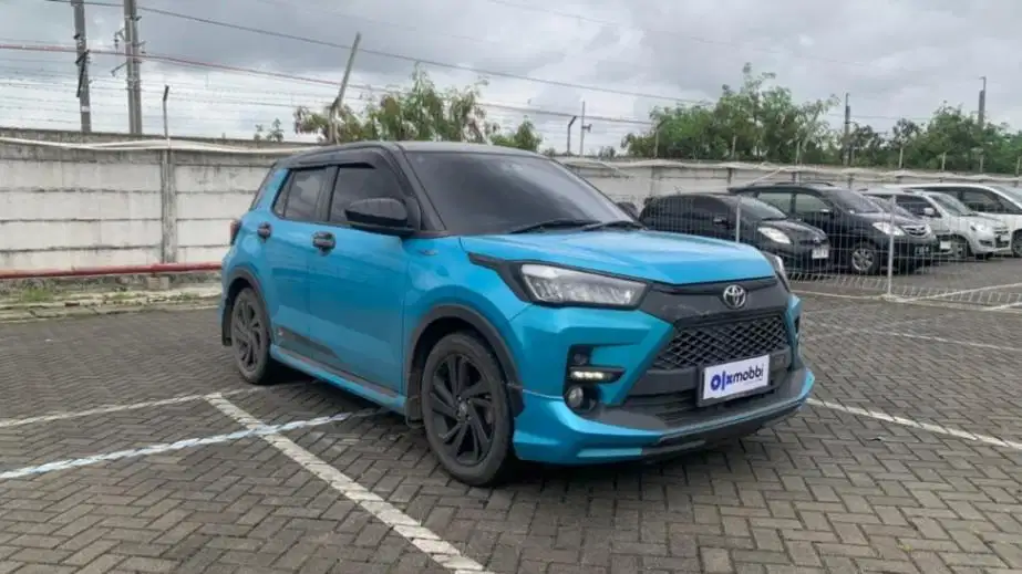 DP MURAH Toyota Raize 1.0 T GR SPORT One Tone Bensin-AT 2021 Biru