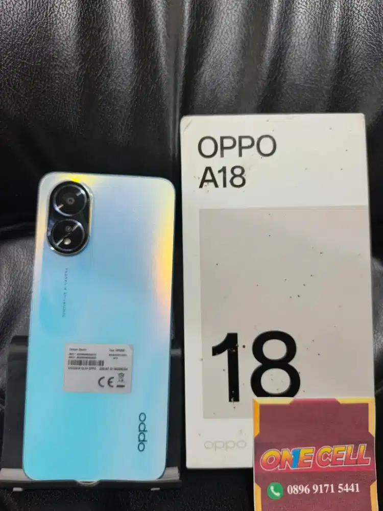 Oppo A18 Ram 4+4/128GB Fullset Ori