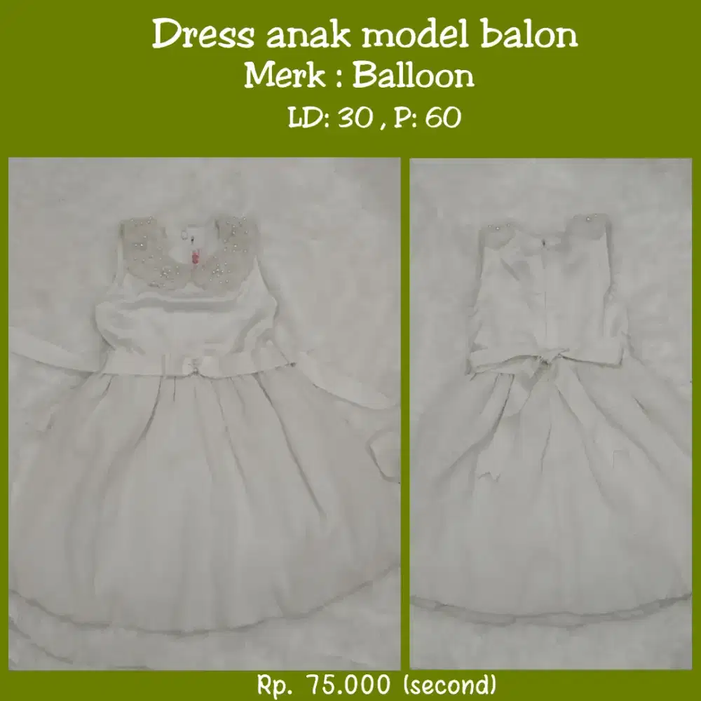 Baju anak perempuan
