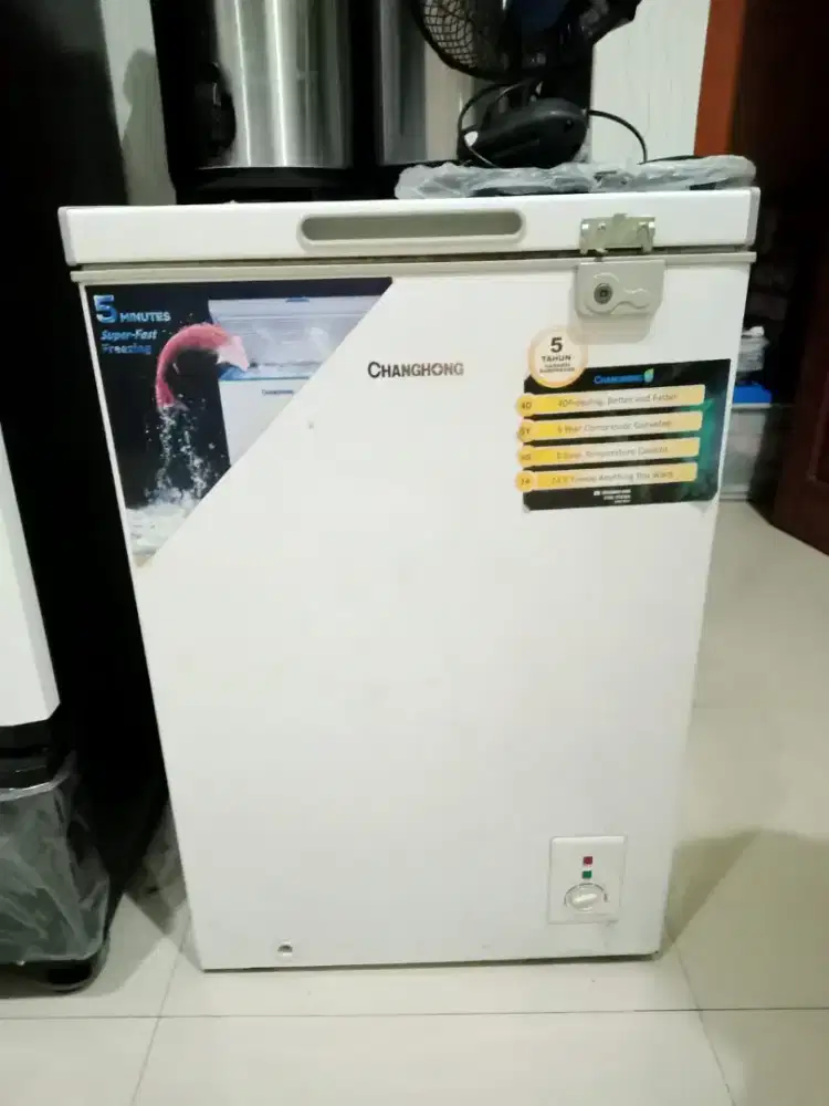 Jual freezer changhong