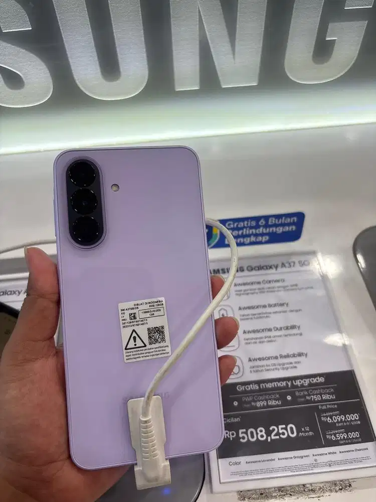 KREDIT SAMSUNG A37 BISA , SYARAT HANYA KTP