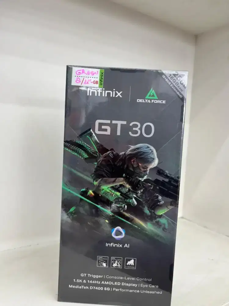 INFINIX GT 30 5G 8/256 NEW SEGEL