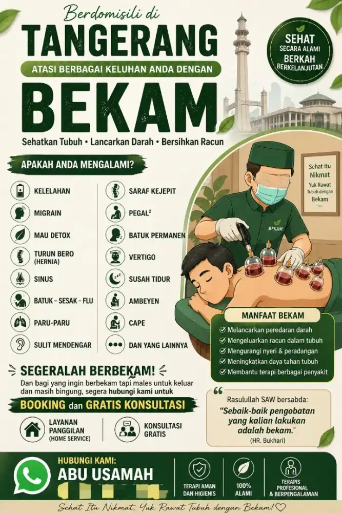 Bekam Panggilan Homecare