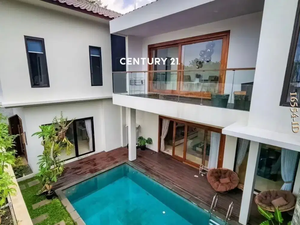 Disewakan Rumah Mewah Modern Tropis Suasana Vila Bali Di Pdk Labu