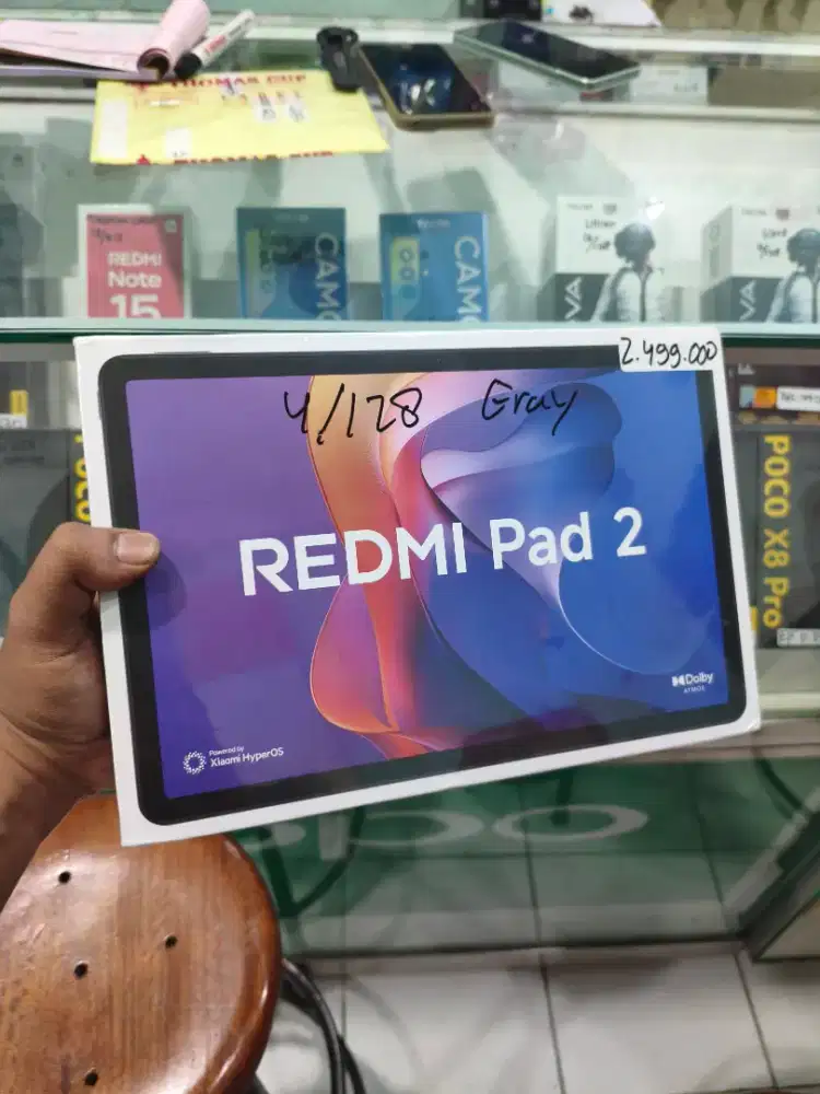 REDMI PAD 2 4/128 NEW SEGEL PROMO TERMURAH