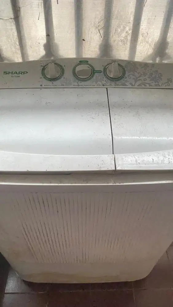 MESIN CUCI 2 TABUNG MERK SHARP (SECOND)
