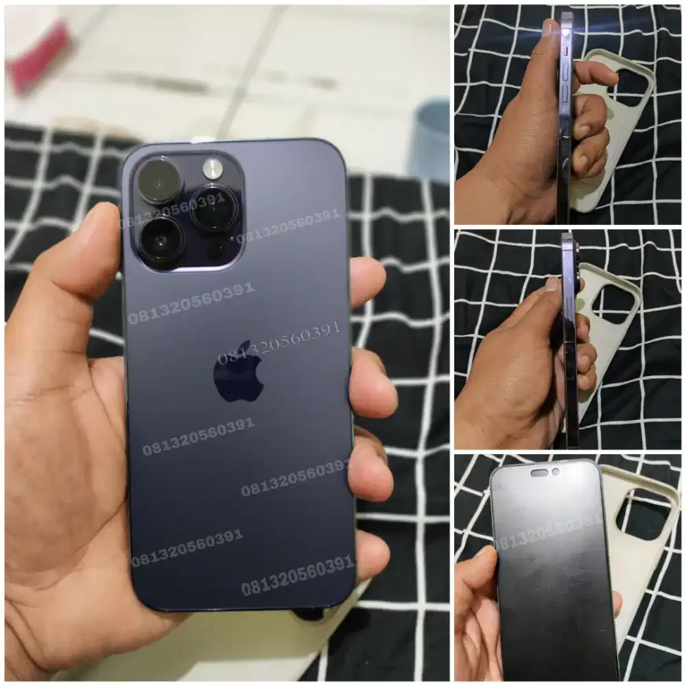 Iphone 14 promax 125gb inter sinyal on