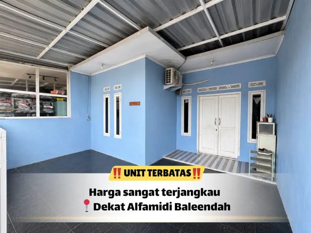 Cash Only! Rumah Siap Huni Bojongmalaka – 270 Juta