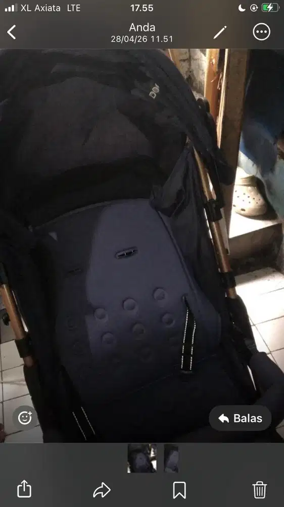 stroller bayi merk olla nego