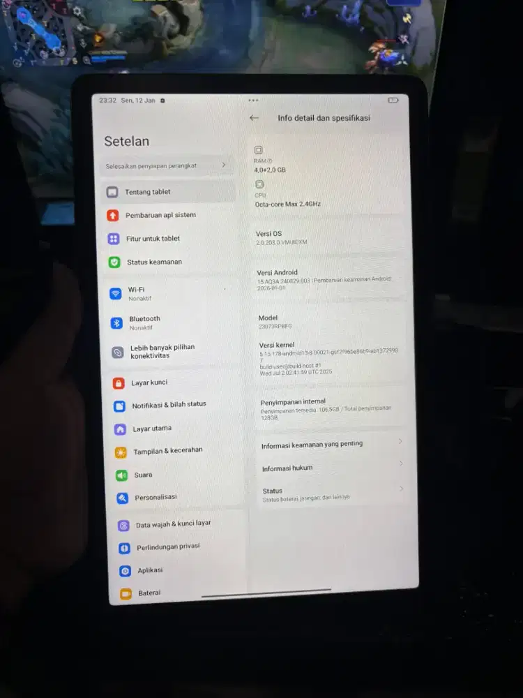 Redmi pad se 4+2/128 hp casan