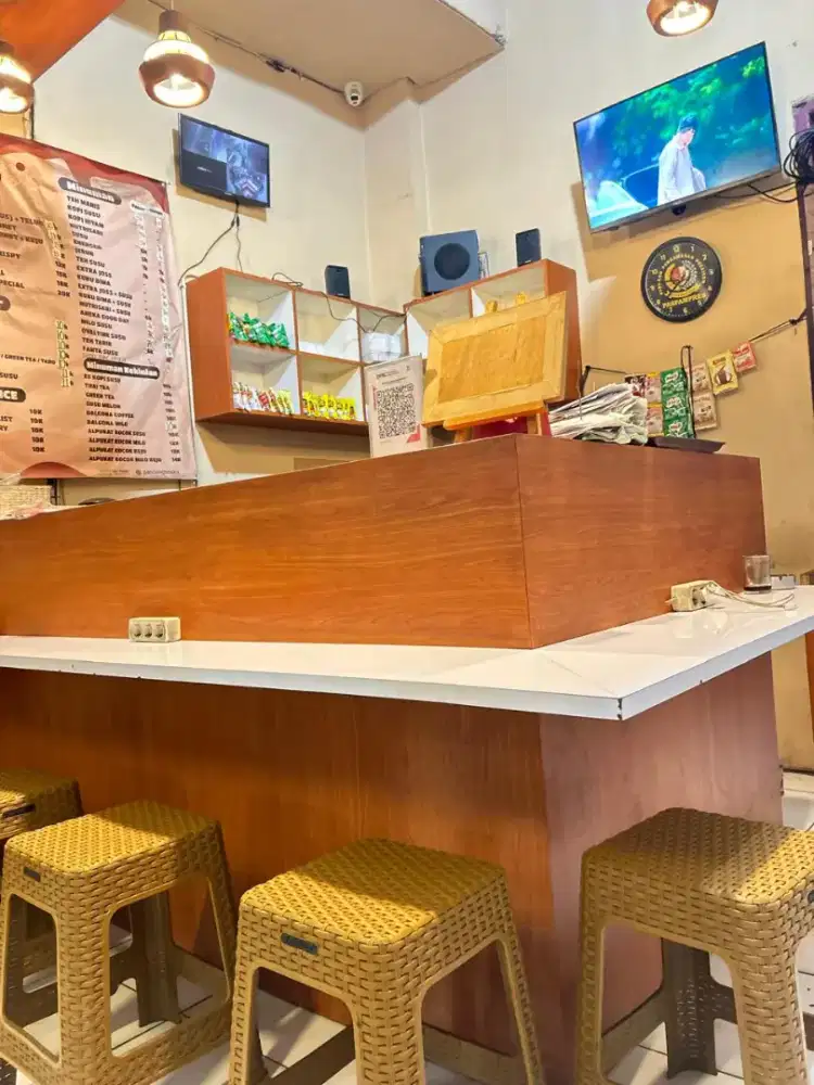 Meja warkop full