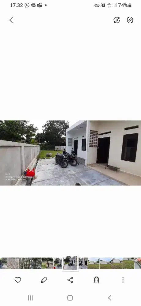 Di sewakan kontrakan 850.000 perbulan