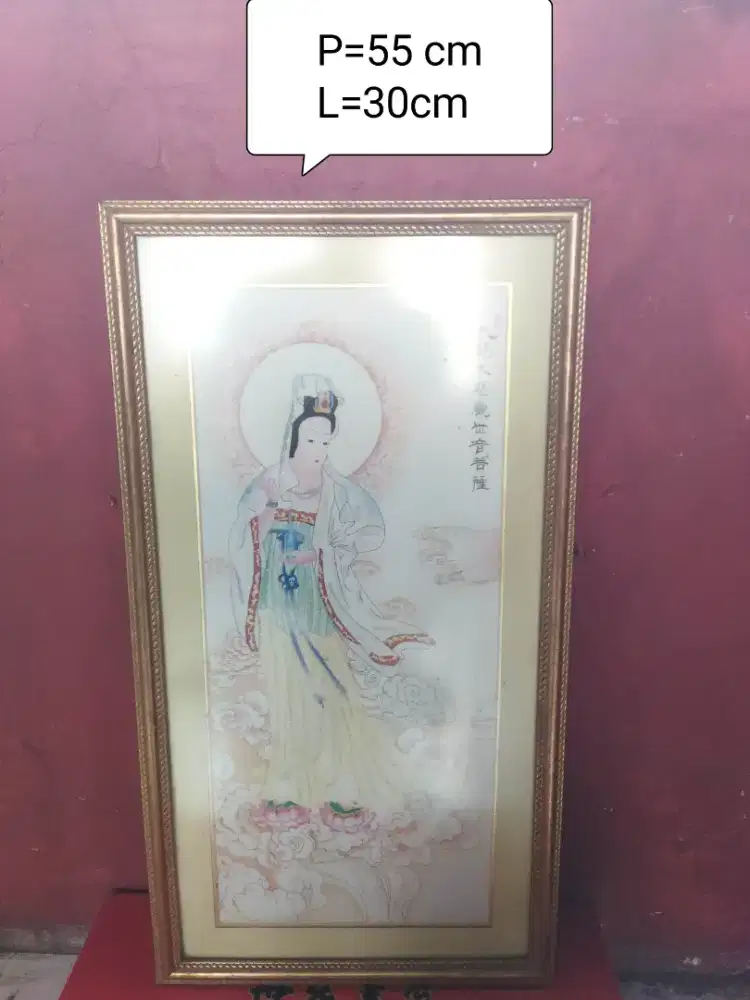 Kwan im gambar pajangan