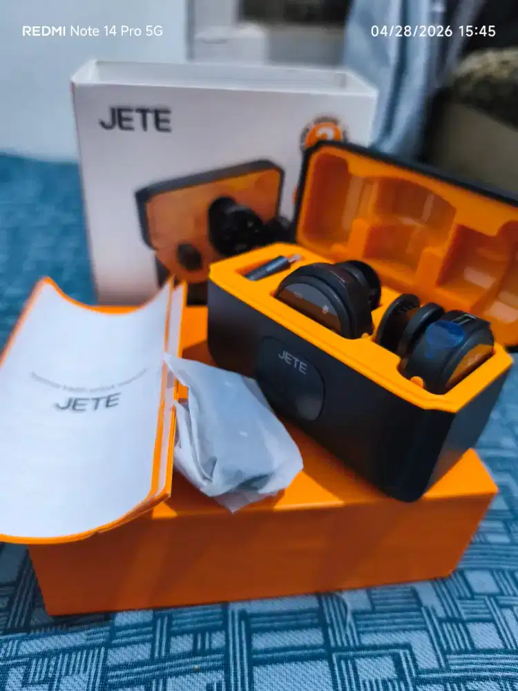 NEW JETE WIRELESS MICROPHONE 360 GARANSI