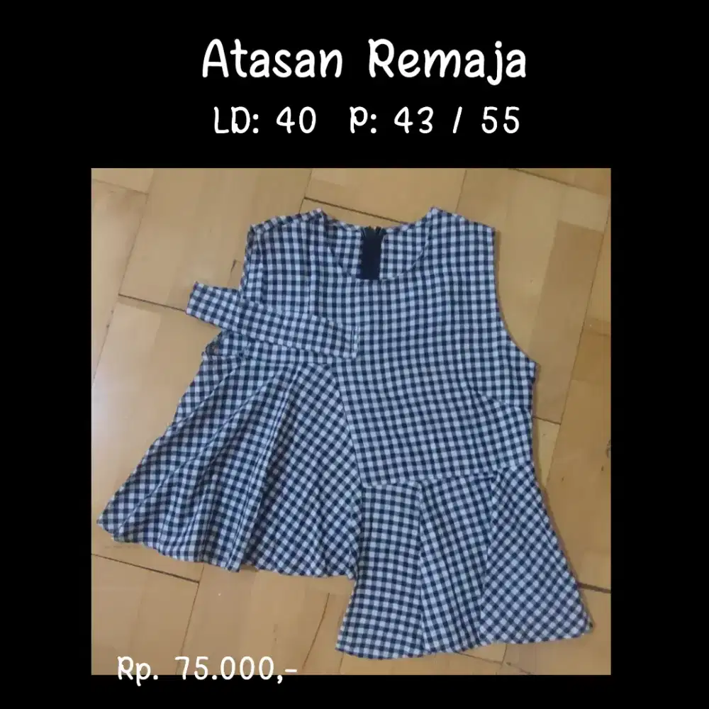 Baju atasan remaja