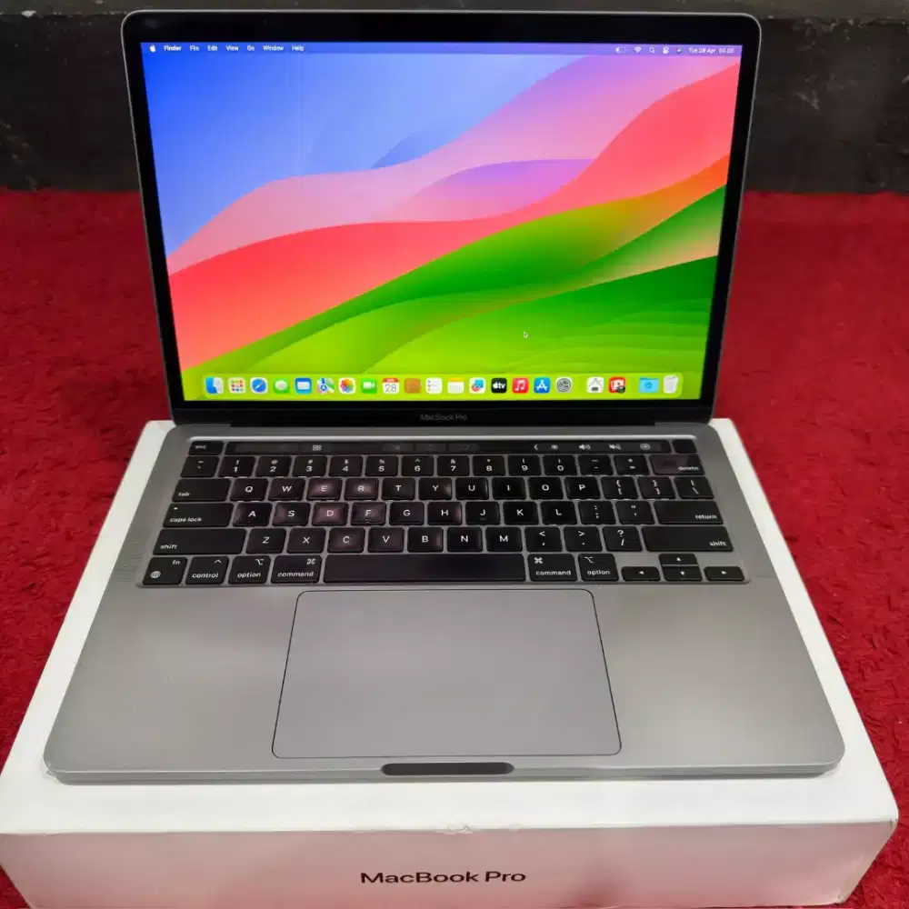 Macbook pro m1 2020 ram 16gb ssd 512gb ex ibox fullset bisa cod