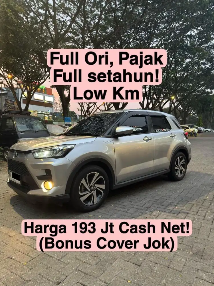 (CASH) Raize Turbo AT Tipe G 2023 Murah