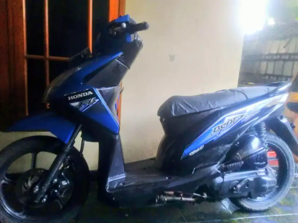 Honda Beat Fi 2013 stater kasar di bektim