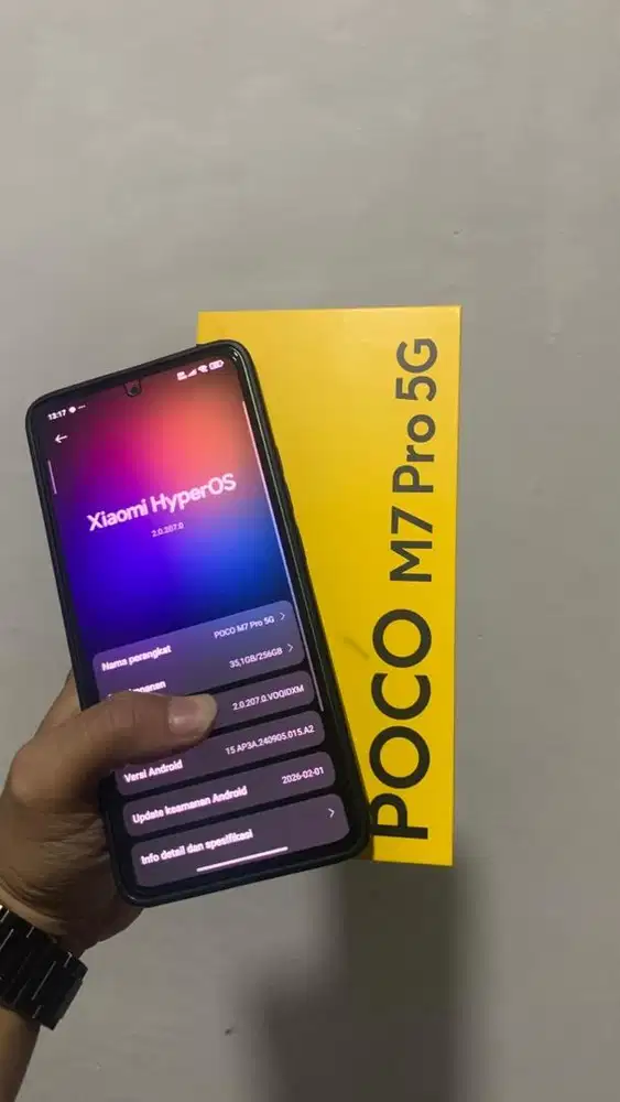 POCO M7 Pro 5G 8/256GB – Second Fullset Mulus