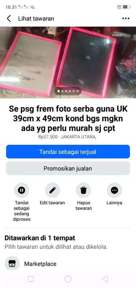 Se psg frem foto lawas kond bgs mgkn adayg tertarik hrg .urah sj cpt