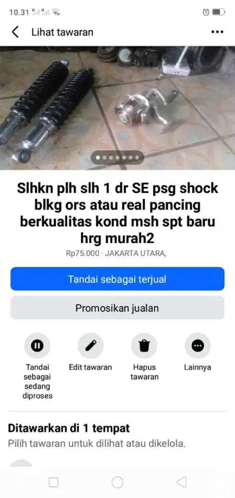 Slhkn plh slh 1 dr real pancing berkualitas atau sblh nya kond spt br