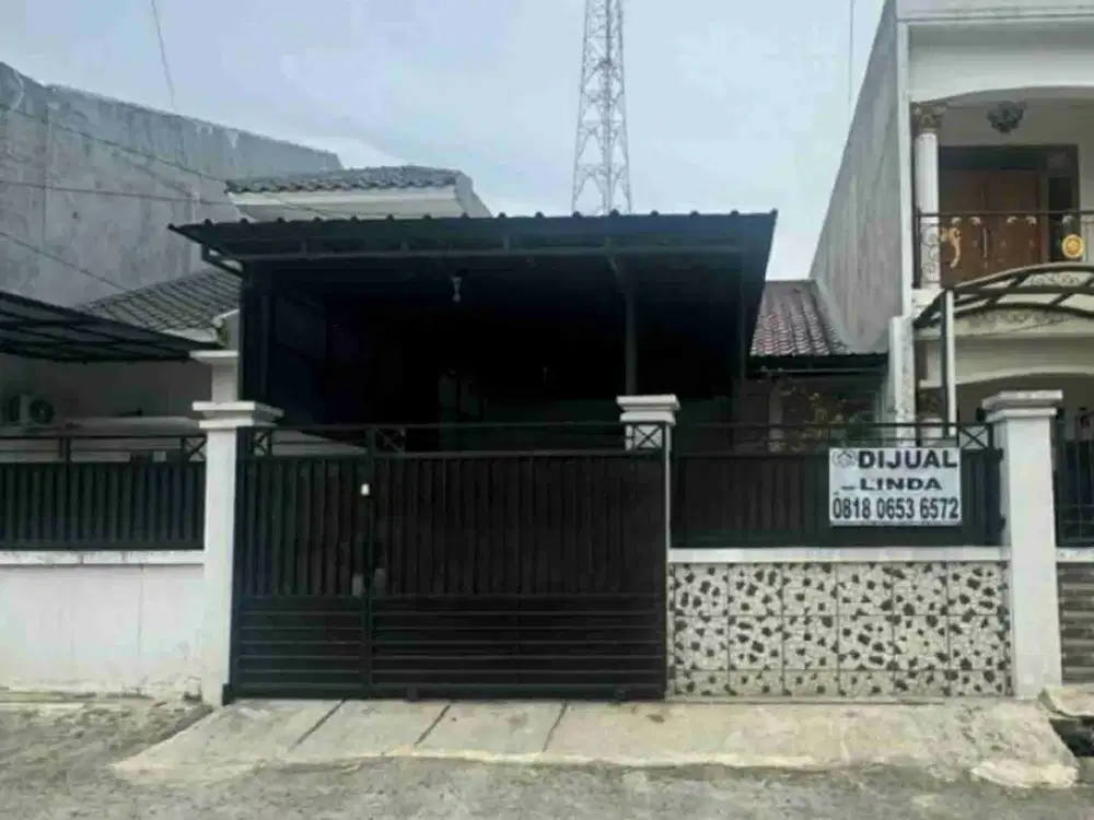RUMAH 1 LANTAI SIAP HUNI  DI KOMPLEKS HANKAM  JOGLO KEMBANGAN  JAKARTA BARAT