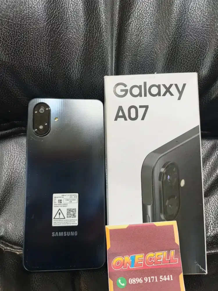 Samsung A07 Ram 4+4/64GB Fullset Ori