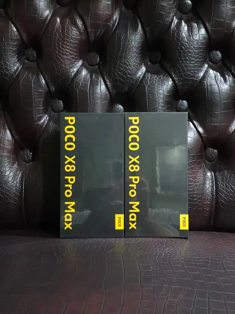 New Poco X8 Pro Max 12/512 GB Garansi Resmi Indonesia