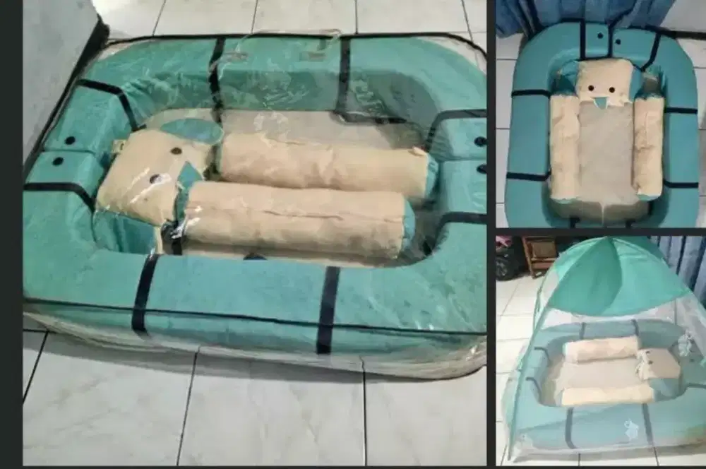 kasur bayi model kolam