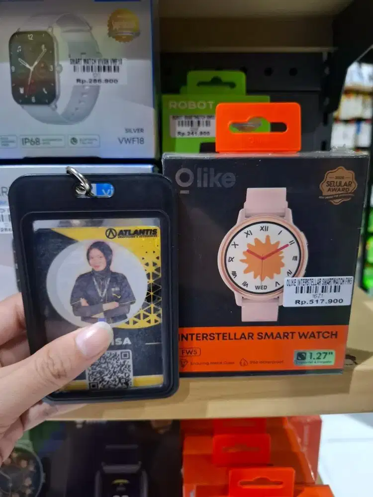 OLIKE INTERSTELLAR SMARTWATCH FW5 | ATLANTIS DAHSYAT