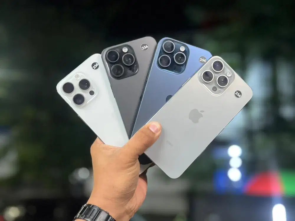 IPHONE 15 PRO MAX 256GB RESMI IBOX ALL COLOR