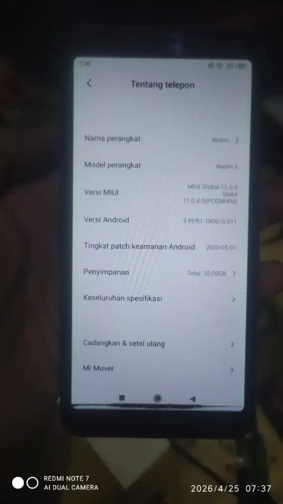 Redmi 6 3/32gb fullset