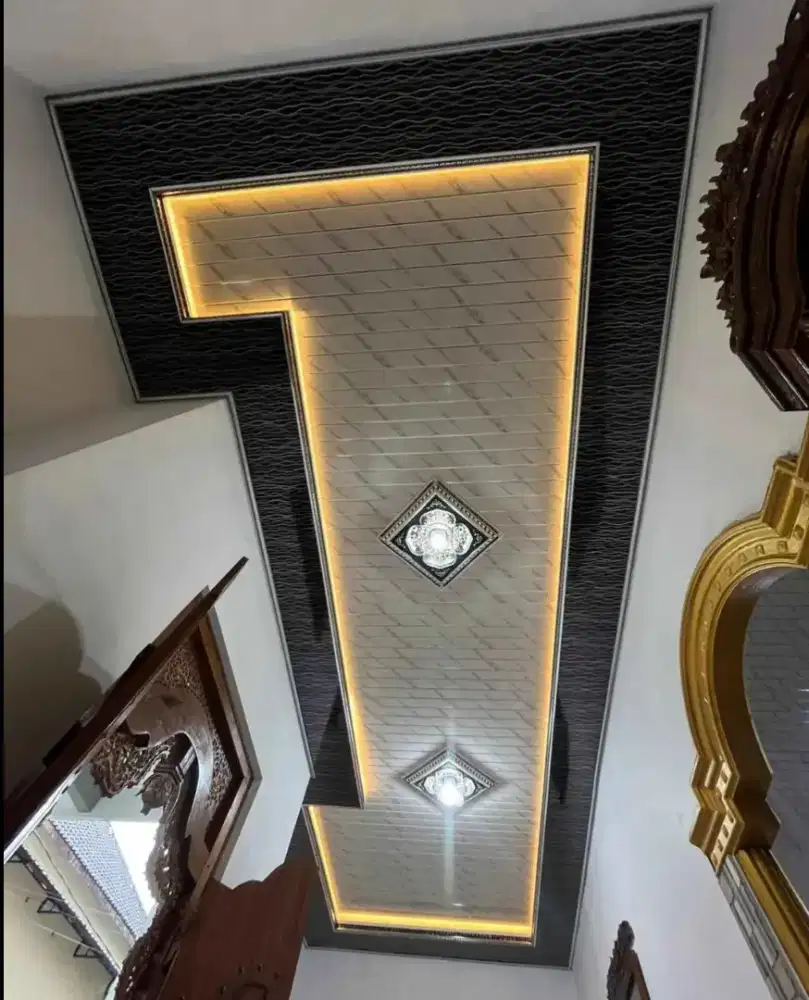 Plafon PVC terpasang murah